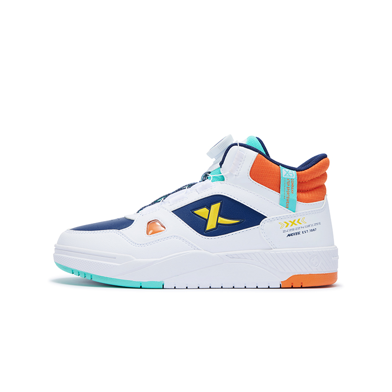 Детские кроссовки для скейтбординга с высокой амортизацией и износостойкостью XTEP, белый/синий/зеленый
Детские кроссовки для скейтбординга с высокой амортизацией и износостойкостью XTEP, белый/синий/зеленый