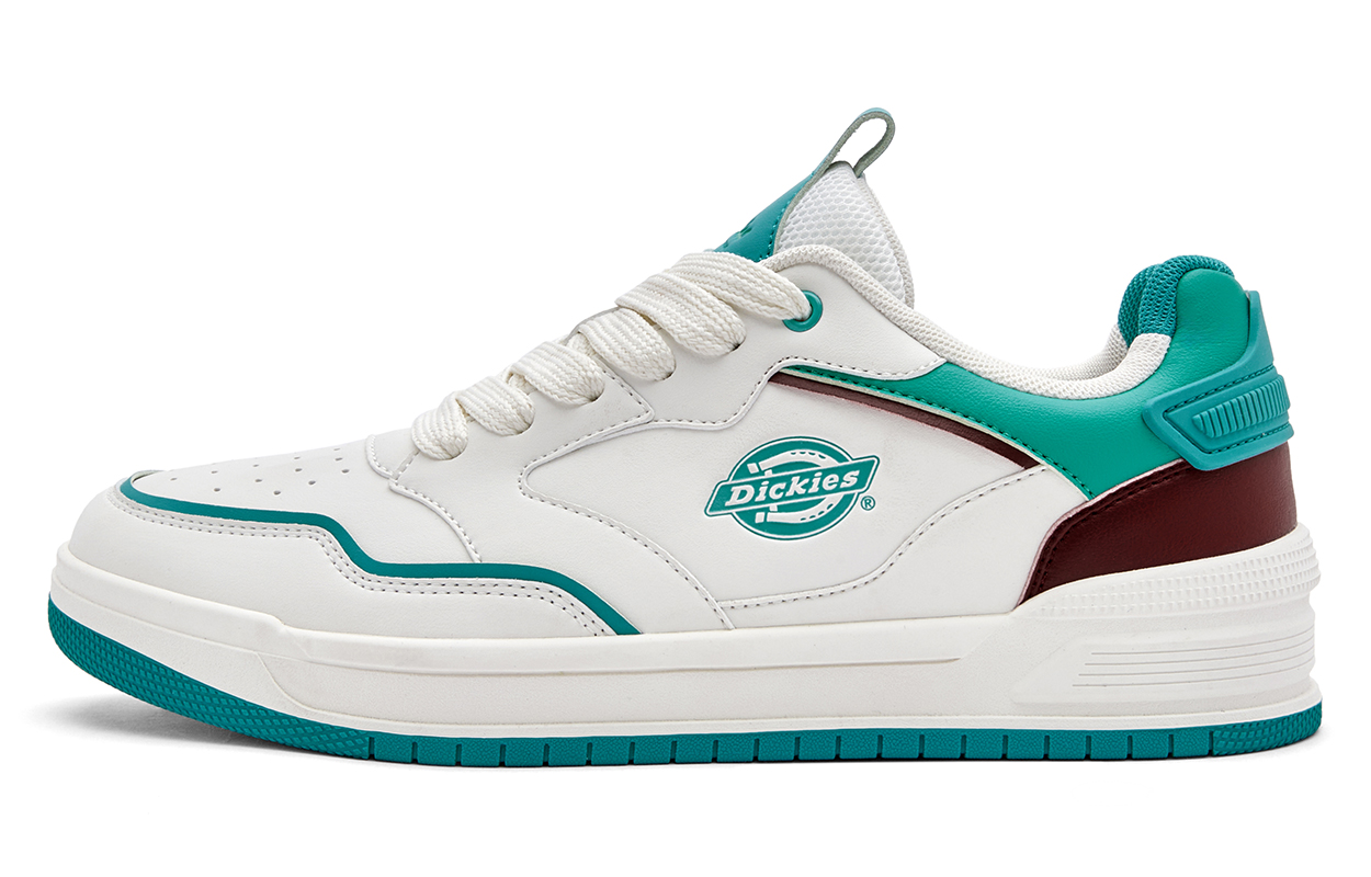 Dickies Низкие мужские кроссовки для скейтбординга, белые, озерно-голубые
Dickies Низкие мужские кроссовки для скейтбординга, белые, озерно-голубые