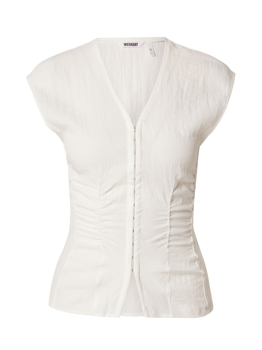 Блуза WEEKDAY Alec, белый
Блуза WEEKDAY Alec, белый