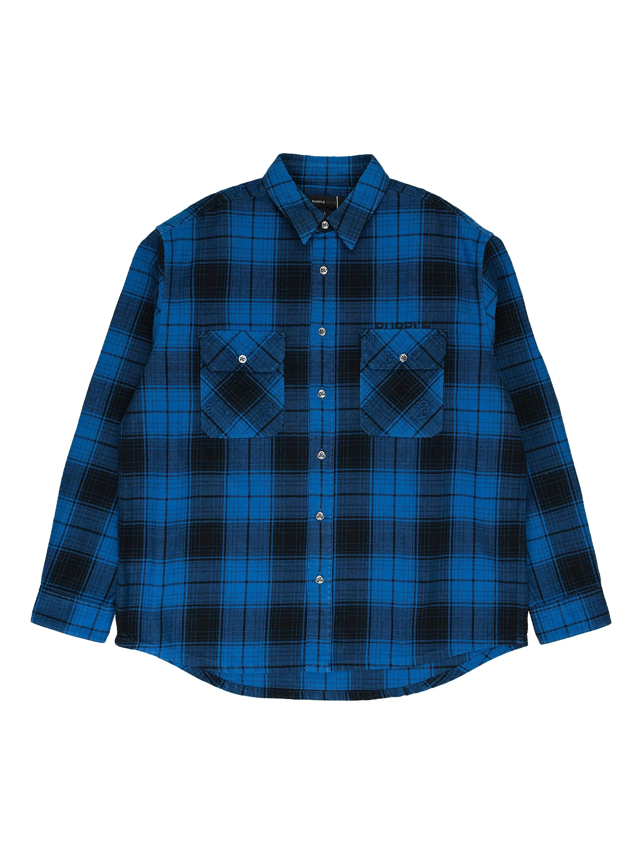 Рубашка в клетку Purple Brand, синий
Рубашка в клетку Purple Brand, синий