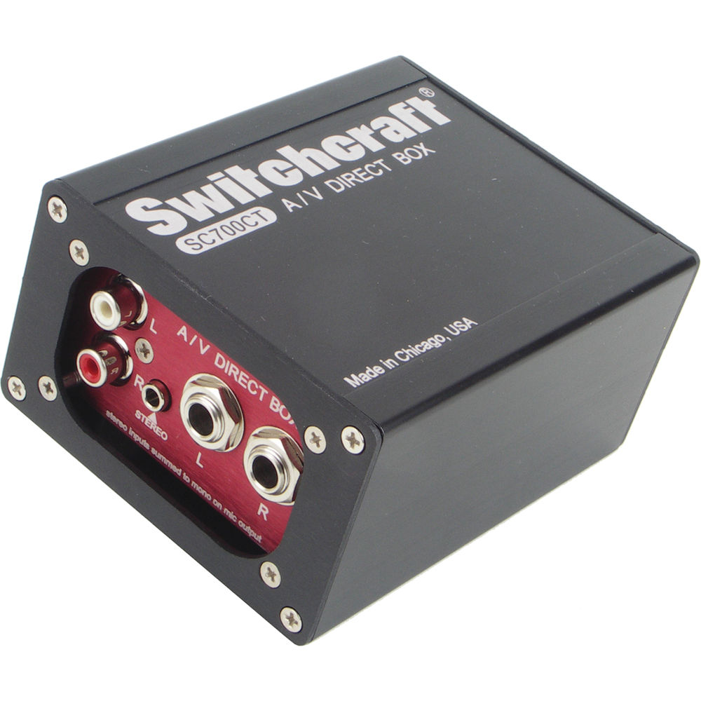Директ-бокс Switchcraft SC700CT A/V Direct Box (Custom Transformer) SC700CT
Директ-бокс Switchcraft SC700CT A/V Direct Box (Custom Transformer) SC700CT