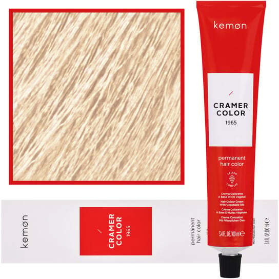 Кремовая краска для волос с растительными маслами 1000 Natural Ultra-Brightener, 100 мл Kemon, Cramer Color
Кремовая краска для волос с растительными маслами 1000 Natural Ultra-Brightener, 100 мл Kemon, Cramer Color