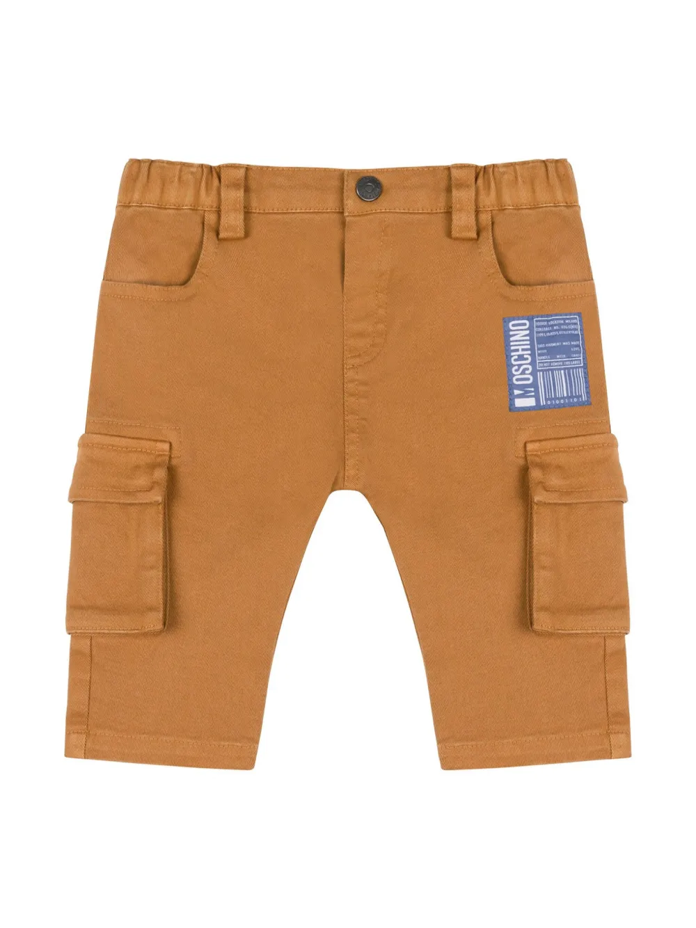 Брюки карго с логотипом Moschino Kids, коричневый
Брюки карго с логотипом Moschino Kids, коричневый