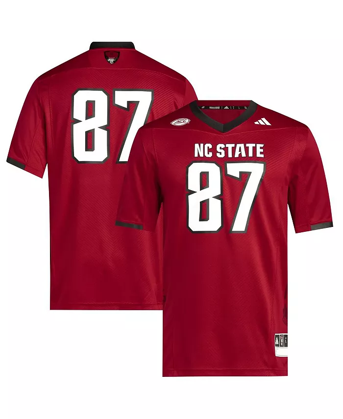 Мужская футболка #87 Red NC State Wolfpack Premier Jersey adidas
Мужская футболка #87 Red NC State Wolfpack Premier Jersey adidas