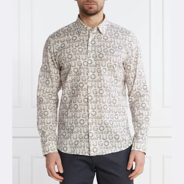 Рубашка emero прямого кроя Hugo, экрю
Рубашка emero прямого кроя Hugo, экрю