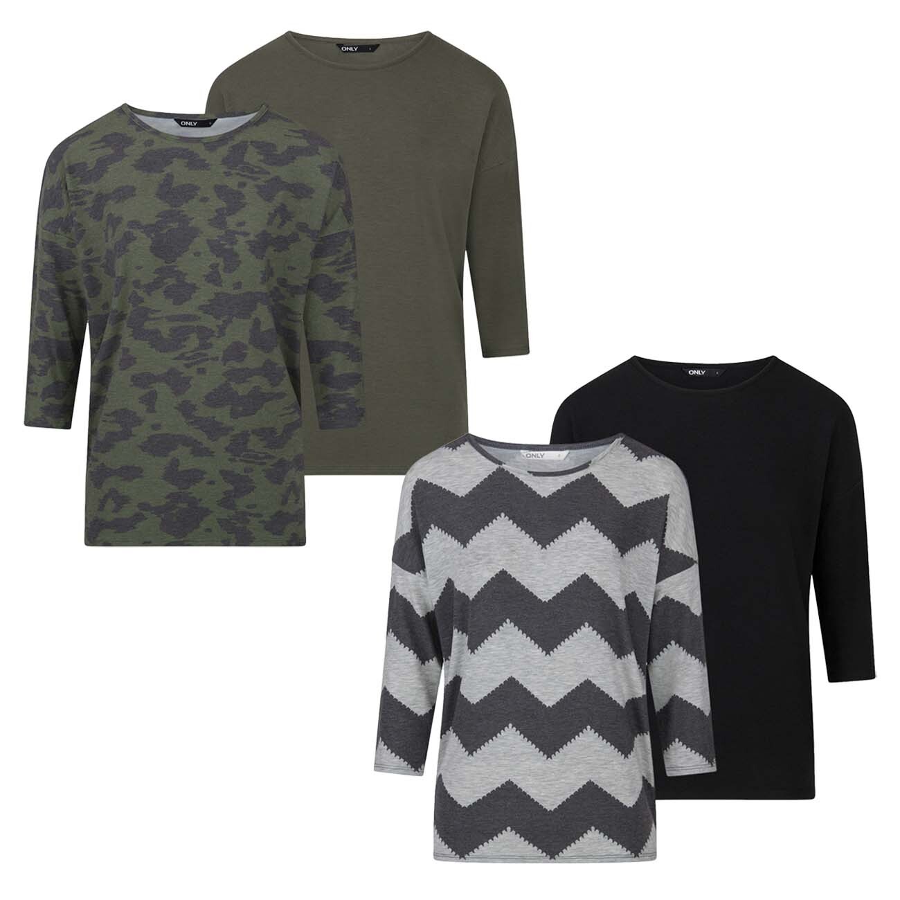 Рубашка ONLY ONLGLAMOUR 4er Pack, разноцветный
Рубашка ONLY ONLGLAMOUR 4er Pack, разноцветный