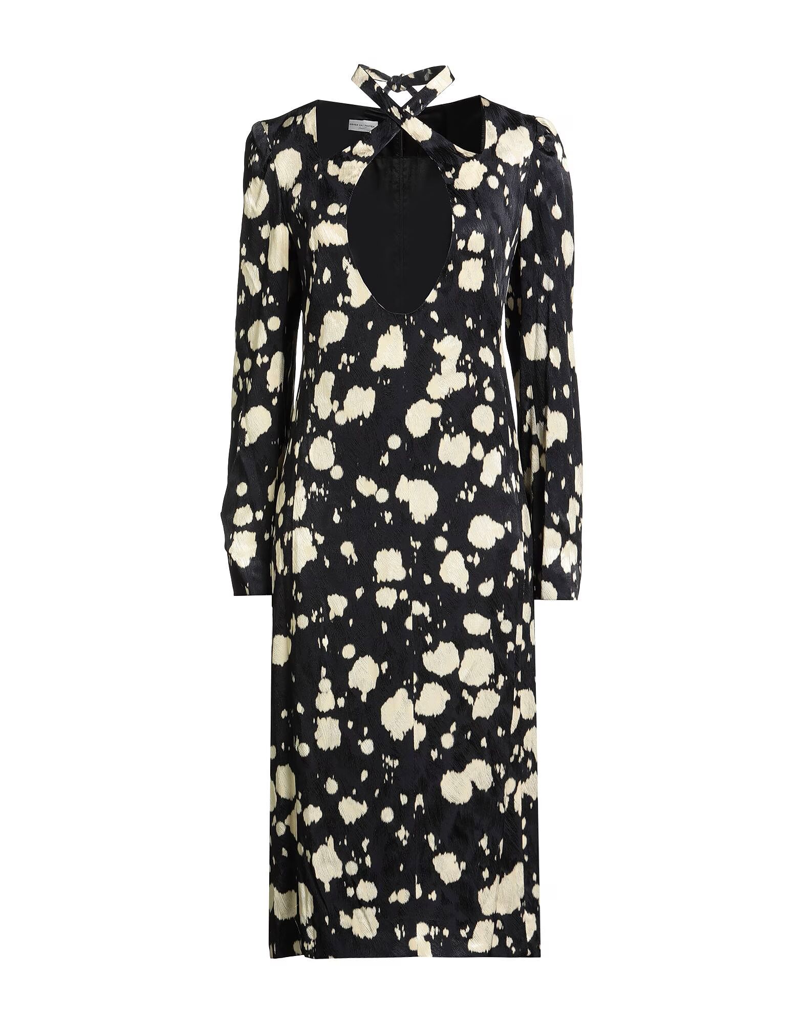 Платье миди Dries Van Noten, черный
Платье миди Dries Van Noten, черный