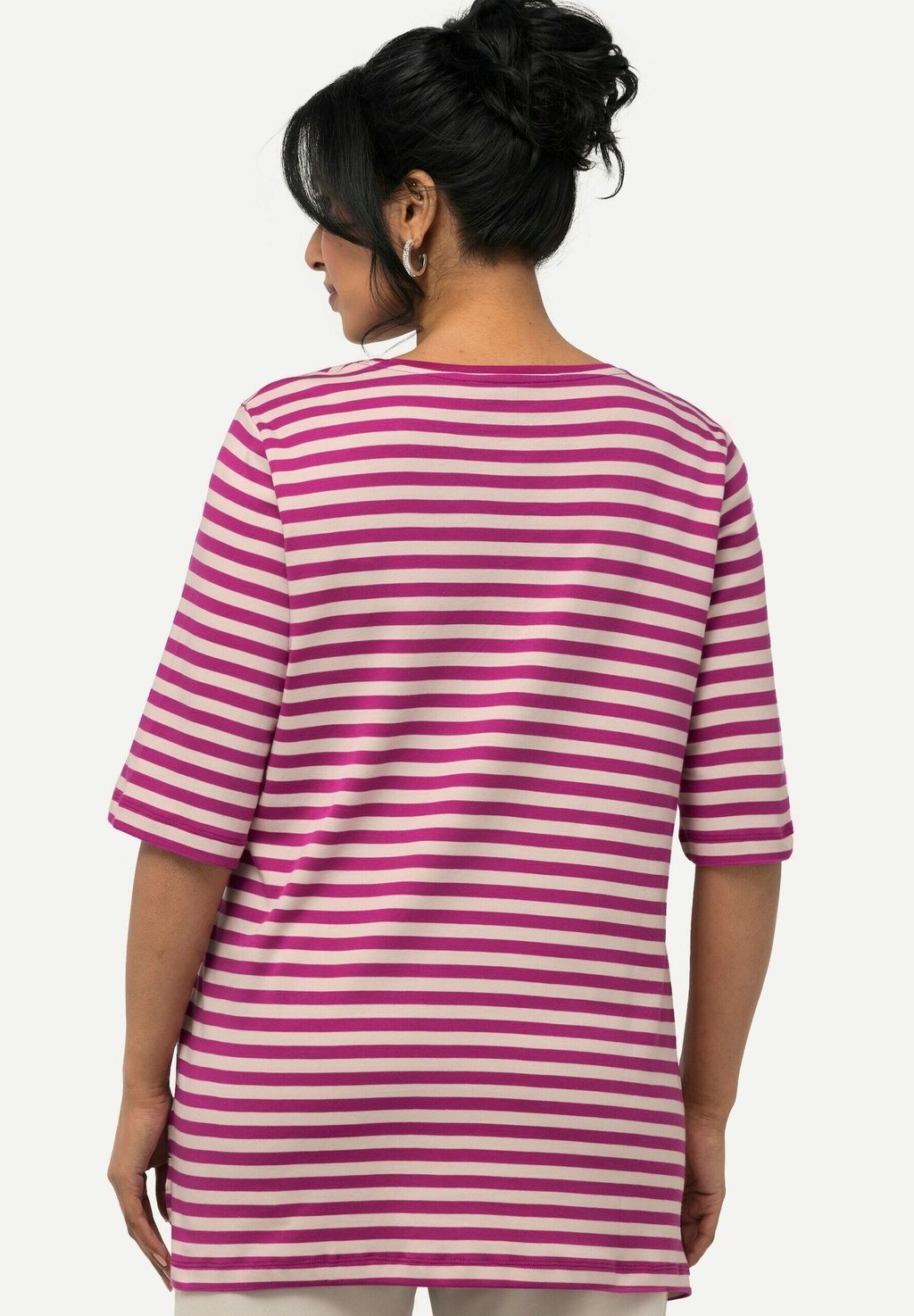 Футболка с принтом STRIPED SHORT SLEEVE PIMA Ulla Popken, цвет Berry
Футболка с принтом STRIPED SHORT SLEEVE PIMA Ulla Popken, цвет Berry