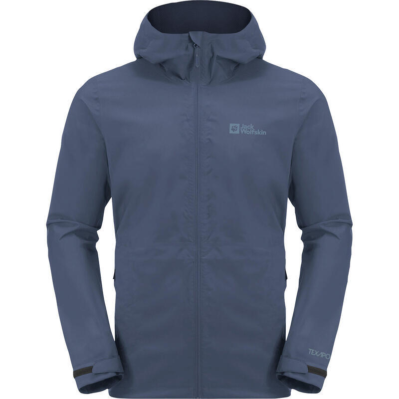 Мужской походный дождевик Jack Wolfskin, синий 
Мужской походный дождевик Jack Wolfskin, синий
