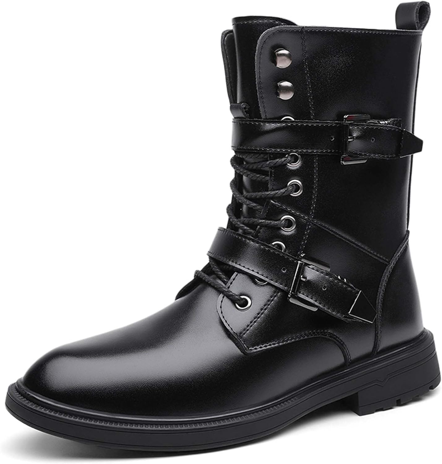 Мужские мотоциклетные ботинки, модные городские повседневные боевые ботинки, высокие, униформа, формальные, панк-рок, повседневная кожаная обувь, черные, коричневые Generic
Мужские мотоциклетные ботинки, модные городские повседневные боевые ботинки, высокие, униформа, формальные, панк-рок, повседневная кожаная обувь, черные, коричневые Generic