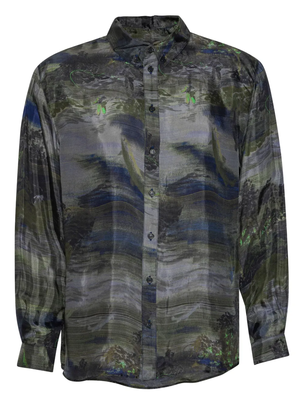 Рубашка Block с длинными рукавами Henrik Vibskov, зеленый
Рубашка Block с длинными рукавами Henrik Vibskov, зеленый