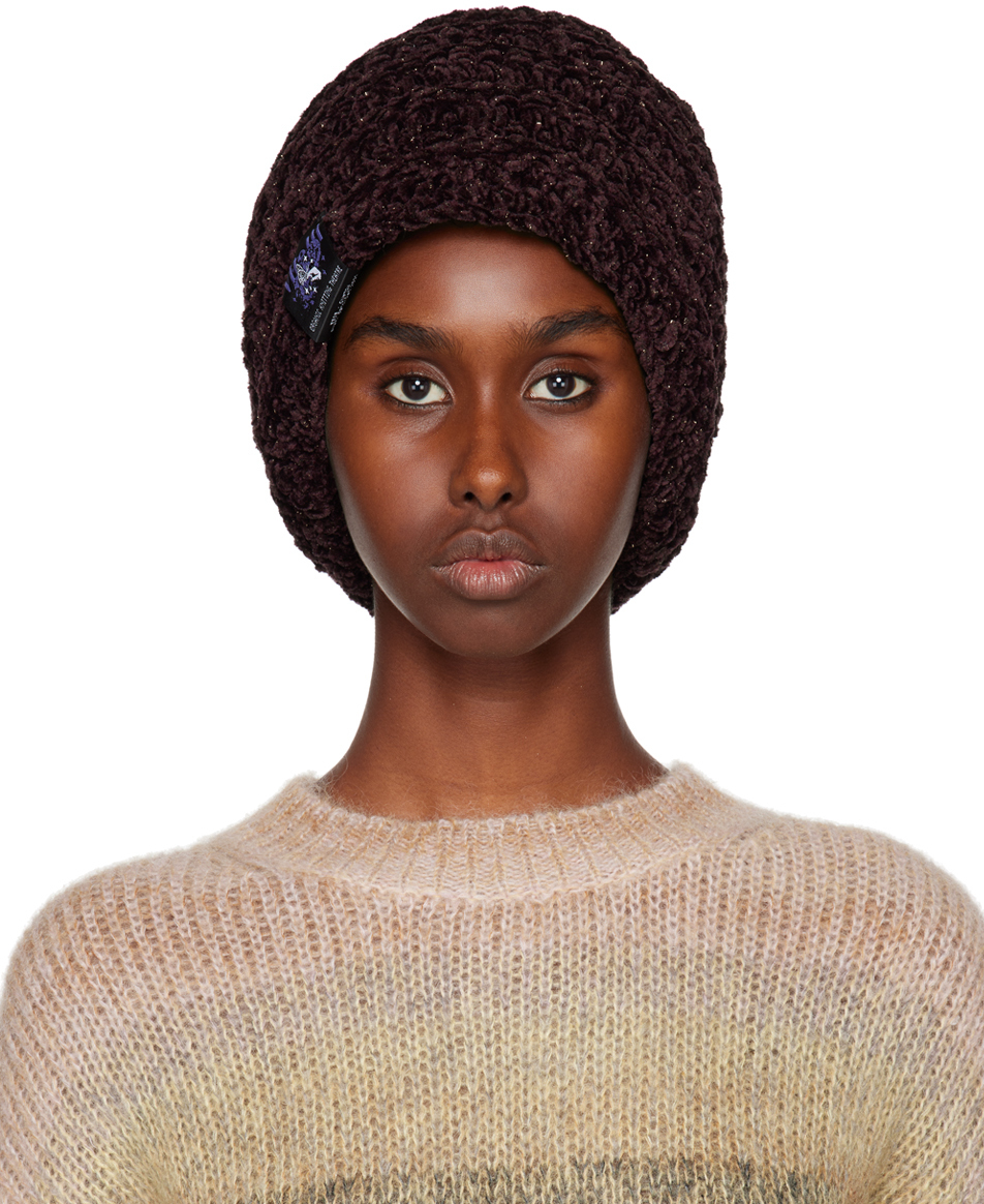 SSENSE Эксклюзивная фиолетовая шапка-аккордеон VITELLI
SSENSE Эксклюзивная фиолетовая шапка-аккордеон VITELLI