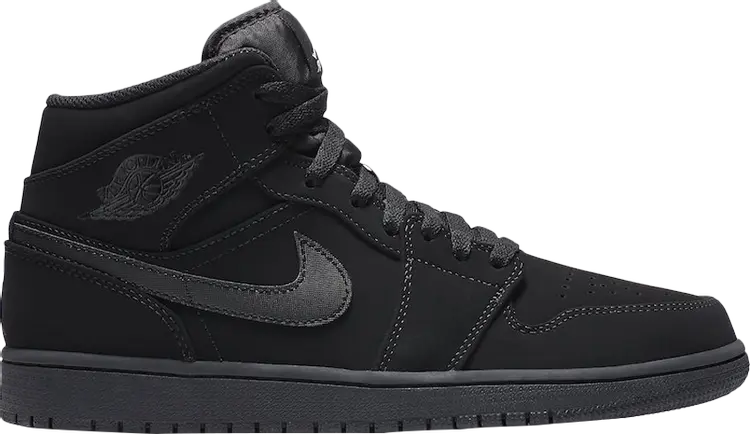 Кроссовки Air Jordan 1 Retro Mid Black, черный
Кроссовки Air Jordan 1 Retro Mid Black, черный