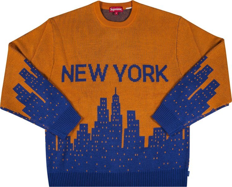 Свитер Supreme New York Sweater 'Orange', оранжевый
Свитер Supreme New York Sweater 'Orange', оранжевый