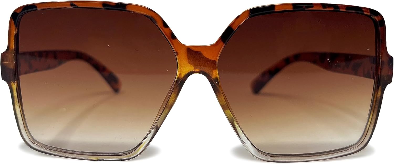 Стильные квадратные солнцезащитные очки Funky Junque Oversized Square для женщин, винтажные, большие, широкие, модные, ретро, с защитой от УФ-излучения, роскошные, Tortoise Frames/Ombre Brown Lenses
Стильные квадратные солнцезащитные очки Funky Junque Oversized Square для женщин, винтажные, большие, широкие, модные, ретро, с защитой от УФ-излучения, роскошные, Tortoise Frames/Ombre Brown Lenses