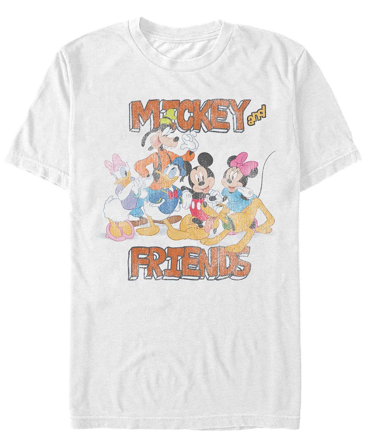 Мужская футболка с короткими рукавами mickey classic mickey and friends Fifth Sun, белый
Мужская футболка с короткими рукавами mickey classic mickey and friends Fifth Sun, белый