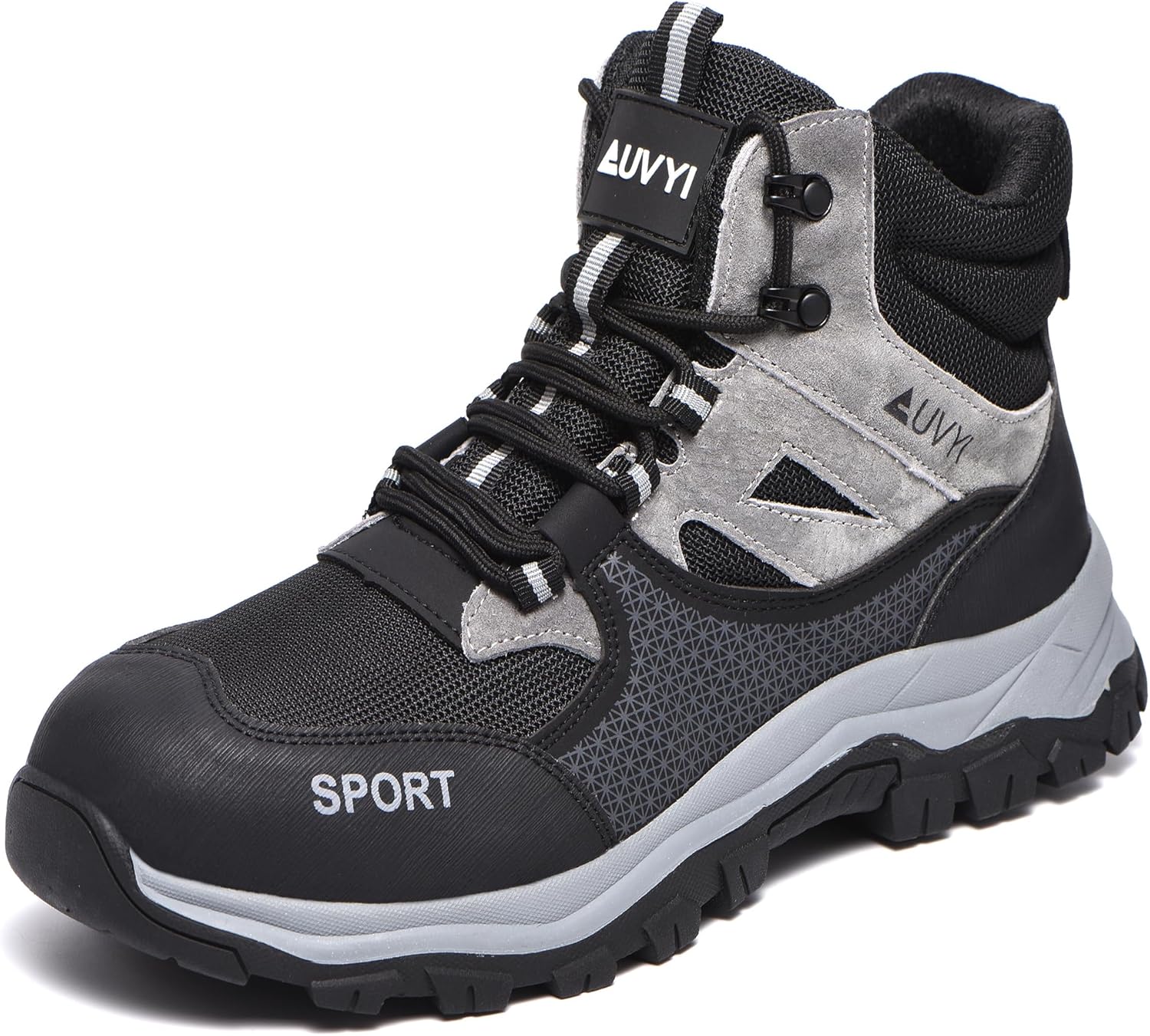 Ботинки с стальным носком AUVYI для мужчин - широкие ботинки с противоскользящей подошвой, неразрушаемые, с дышащей сеткой, промышленная обувь для склада и улицы, черный
Ботинки с стальным носком AUVYI для мужчин - широкие ботинки с противоскользящей подошвой, неразрушаемые, с дышащей сеткой, промышленная обувь для склада и улицы, черный