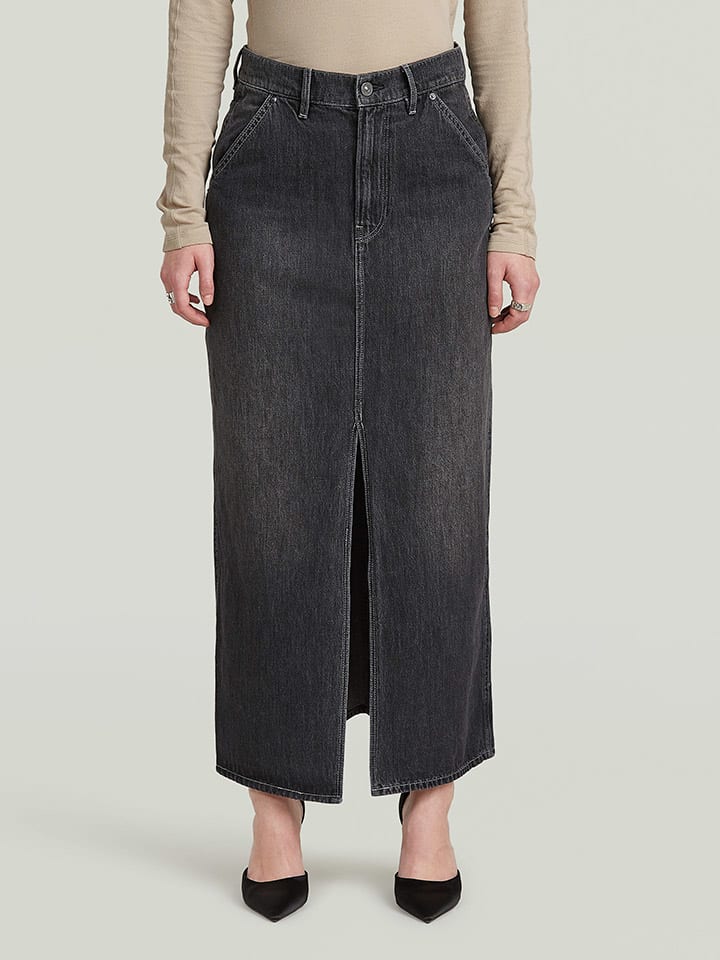 G-Star Джинсовая юбка антрацитового цвета
G-Star Джинсовая юбка антрацитового цвета