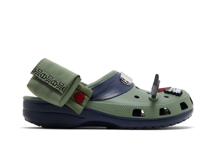 Кроссовки Crocs Naruto Shippuden x Classic Clog Kakashi, зеленый
Кроссовки Crocs Naruto Shippuden x Classic Clog Kakashi, зеленый