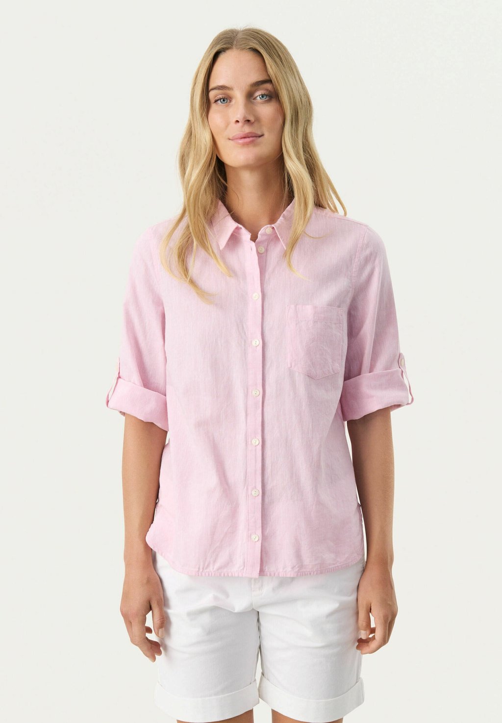 Блузка на пуговицах CINDIE Part Two, розовый
Блузка на пуговицах CINDIE Part Two, розовый