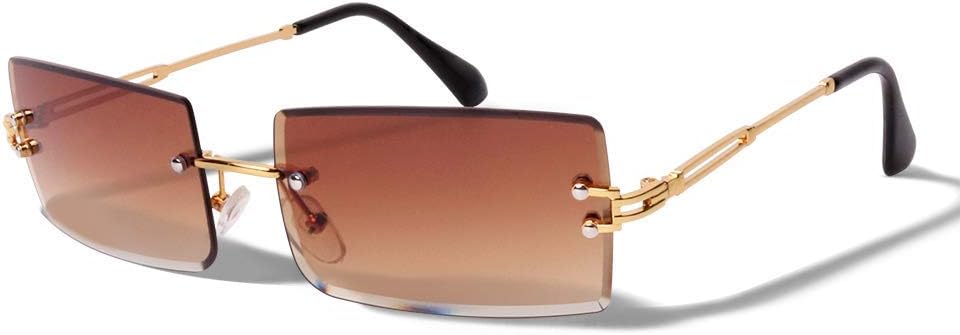 Солнцезащитные очки ShadyVEU в стиле ретро-винтаж, прямоугольные, в стиле Y2K, с градиентным покрытием, защитой от УФ-излучения UV400 и алмазной окантовкой, для мужчин и женщин, Gold Frame / Brown Gradient Lens
Солнцезащитные очки ShadyVEU в стиле ретро-винтаж, прямоугольные, в стиле Y2K, с градиентным покрытием, защитой от УФ-излучения UV400 и алмазной окантовкой, для мужчин и женщин, Gold Frame / Brown Gradient Lens