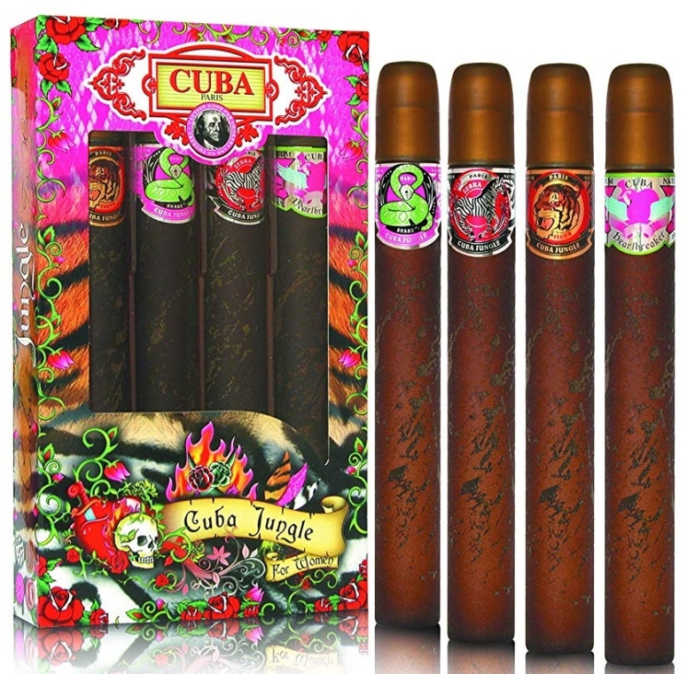 Парфюмерный набор Cuba Jungle
Парфюмерный набор Cuba Jungle