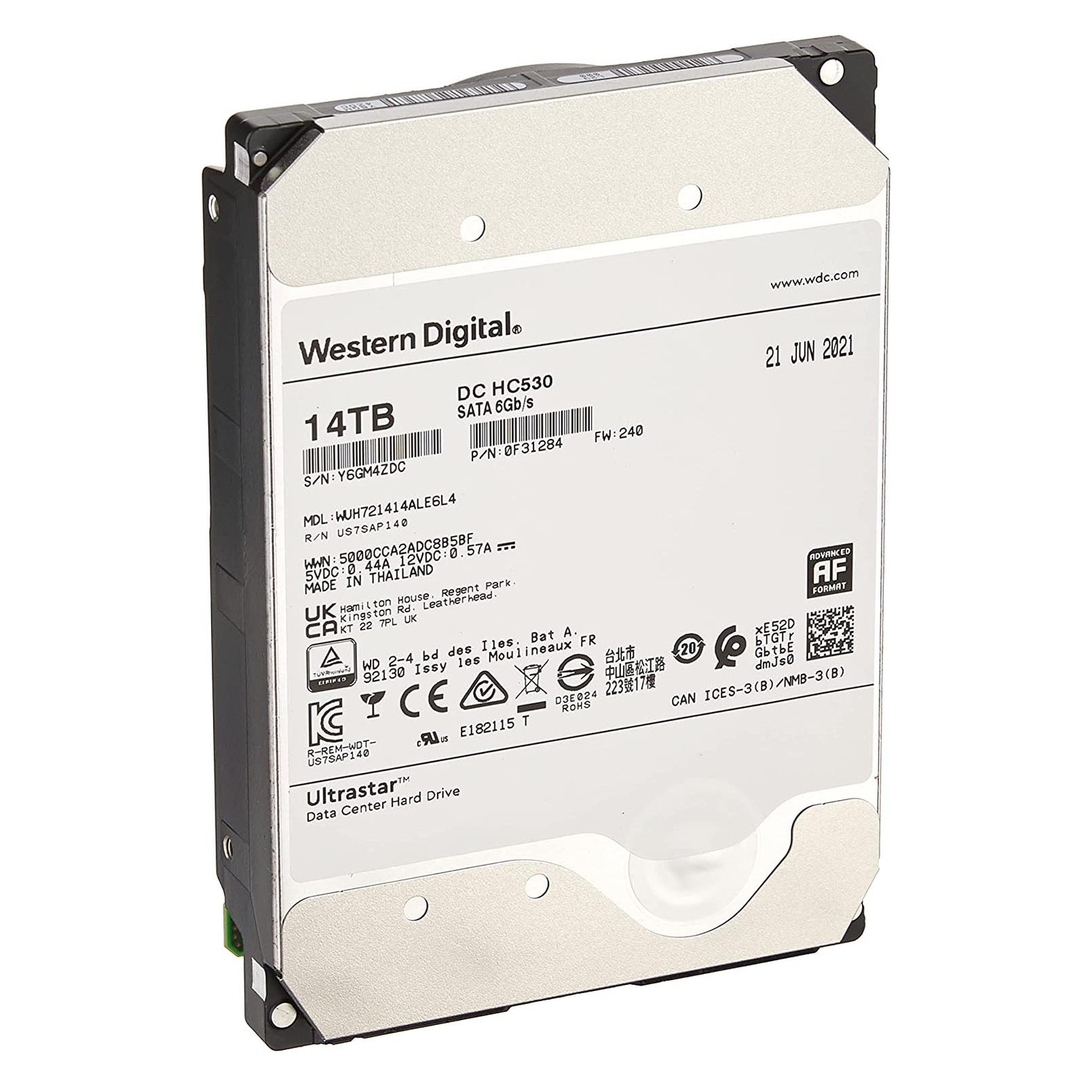 Внутренний жесткий диск Western Digital 14 Tb Ultrastar DC HC530 3.5"", 14 ТБ
Внутренний жесткий диск Western Digital 14 Tb Ultrastar DC HC530 3.5"", 14 ТБ