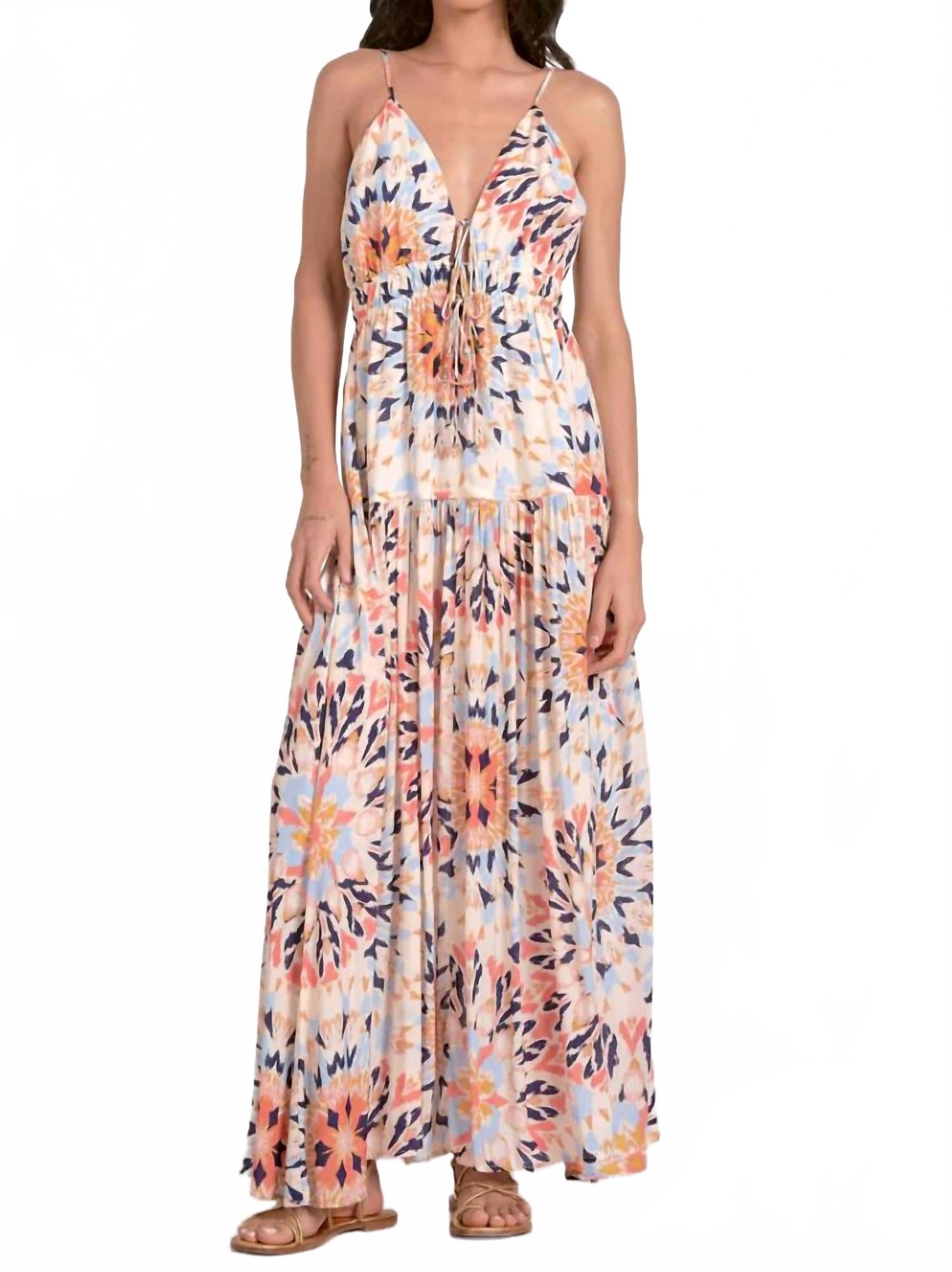 ELAN Платье макси Ella в расцветке Multi Kaleidos
ELAN Платье макси Ella в расцветке Multi Kaleidos