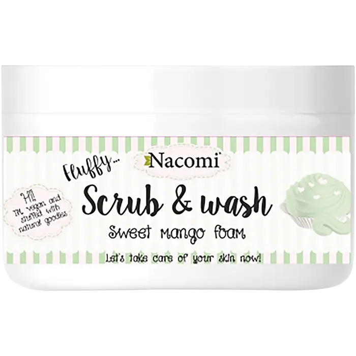 Nacomi Sweet Mango пенка для пилинга и умывания с ароматом сладкого манго, 180 г
Nacomi Sweet Mango пенка для пилинга и умывания с ароматом сладкого манго, 180 г