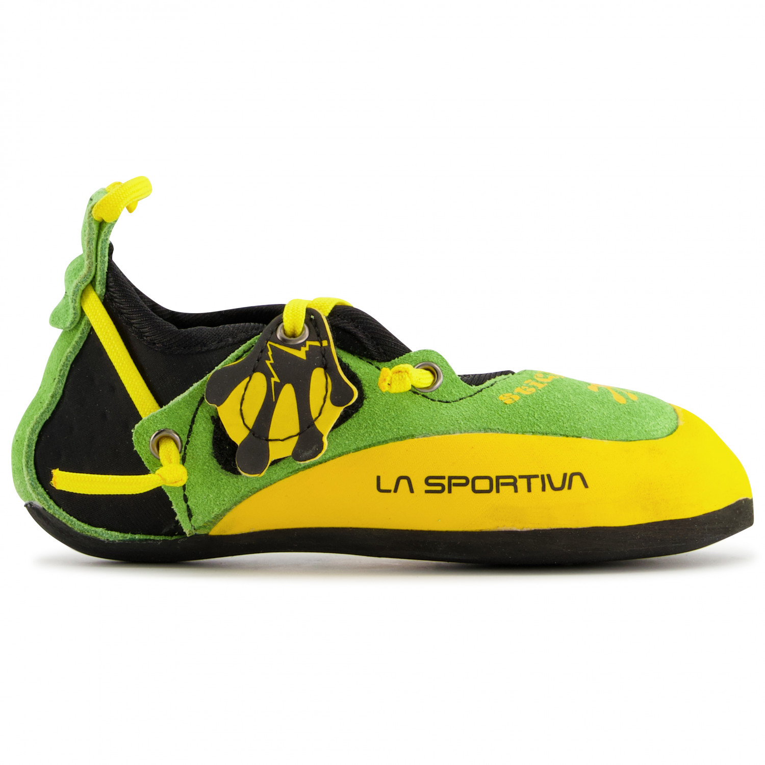 Детские скальные туфли La Sportiva Kid's Stickit, зеленый/желтый
Детские скальные туфли La Sportiva Kid's Stickit, зеленый/желтый