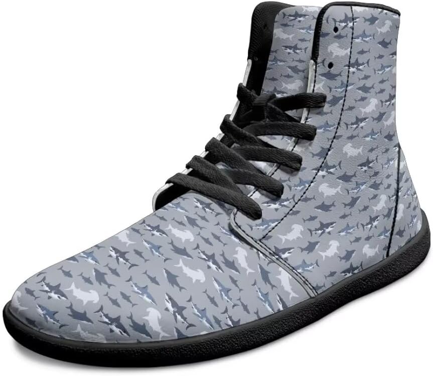 Мужские босоножки с принтом милых животных, легкие с широкой носочной частью, антискользящие, высокие кроссовки с нулевым перепадом подошвы Getelinseng, Sharks
Мужские босоножки с принтом милых животных, легкие с широкой носочной частью, антискользящие, высокие кроссовки с нулевым перепадом подошвы Getelinseng, Sharks