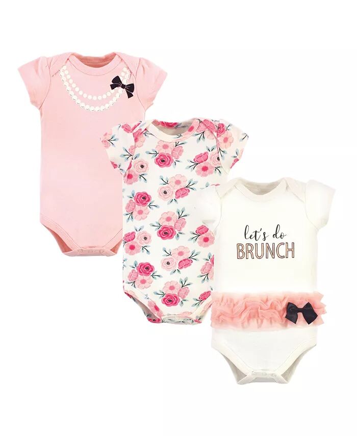 Детские хлопковые боди для девочек Treasure Baby, 3 пары, Lets Do Brunch Little Treasure
Детские хлопковые боди для девочек Treasure Baby, 3 пары, Lets Do Brunch Little Treasure