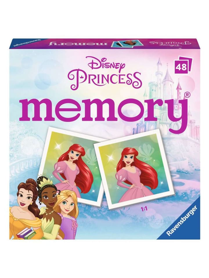 Mini Memory | Принцессы Диснея | 48 карточек с картинками | Ravensburger | Игра
Mini Memory | Принцессы Диснея | 48 карточек с картинками | Ravensburger | Игра