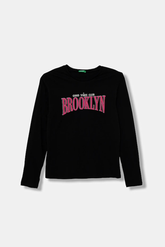 Детская хлопковая кофта с длинным рукавом United Colors Of Benetton, черный
Детская хлопковая кофта с длинным рукавом United Colors Of Benetton, черный