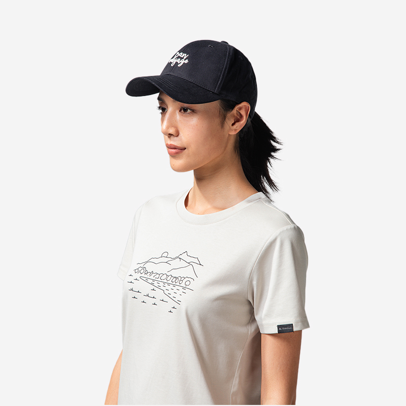 Унисекс треккинговые кепки Forclaz TRAVEL 500 - светло-чёрные
Унисекс треккинговые кепки Forclaz TRAVEL 500 - светло-чёрные