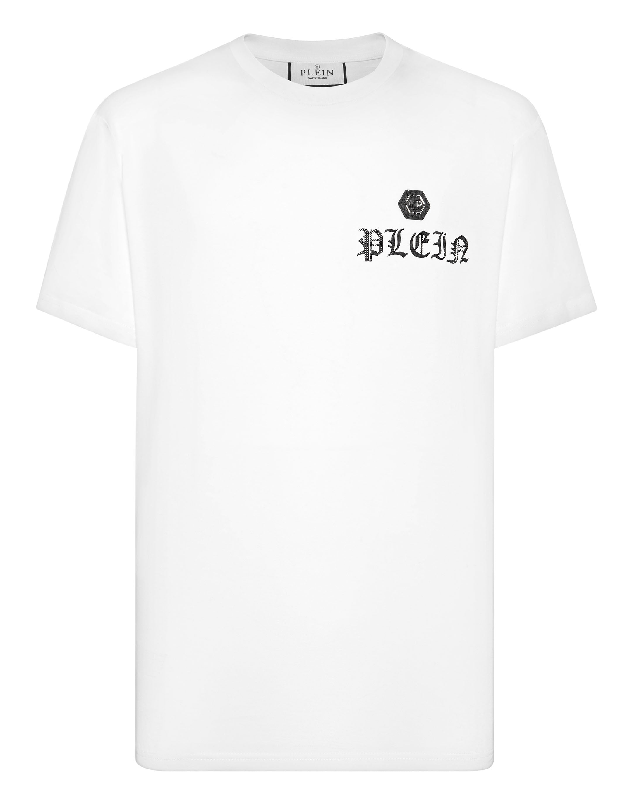 Футболка с круглым вырезом SS со стразами Skull&Bones PHILIPP PLEIN, белый
Футболка с круглым вырезом SS со стразами Skull&Bones PHILIPP PLEIN, белый