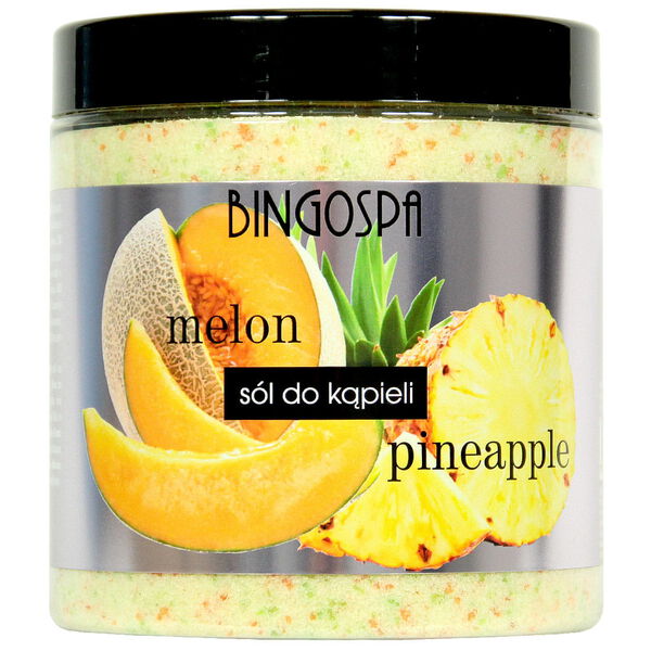 Соль для ванн «Дыня и ананас», 900 г Bingospa Melon & pineapple
Соль для ванн «Дыня и ананас», 900 г Bingospa Melon & pineapple