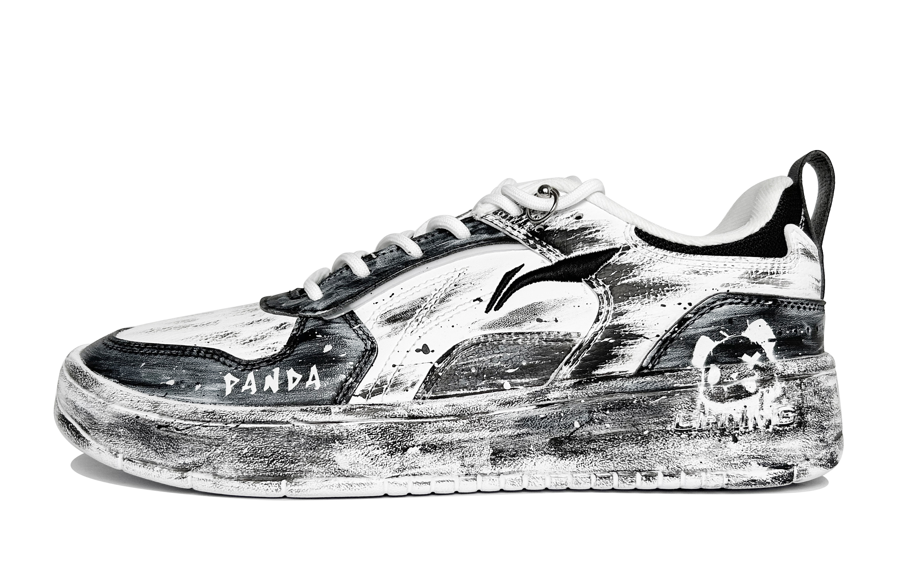 LINING Кроссовки для скейтбординга Spike Years с противоскользящим покрытием, износостойкие, мужские, черно-белые
LINING Кроссовки для скейтбординга Spike Years с противоскользящим покрытием, износостойкие, мужские, черно-белые