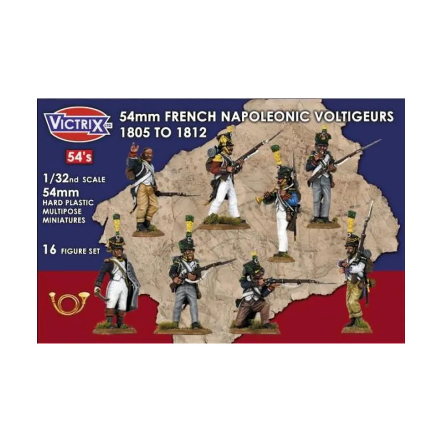 Французские наполеоновские вольтижеры - 1805–1812 гг., Historical Miniatures - Napoleonic (Victrix) (54mm)
Французские наполеоновские вольтижеры - 1805–1812 гг., Historical Miniatures - Napoleonic (Victrix) (54mm)