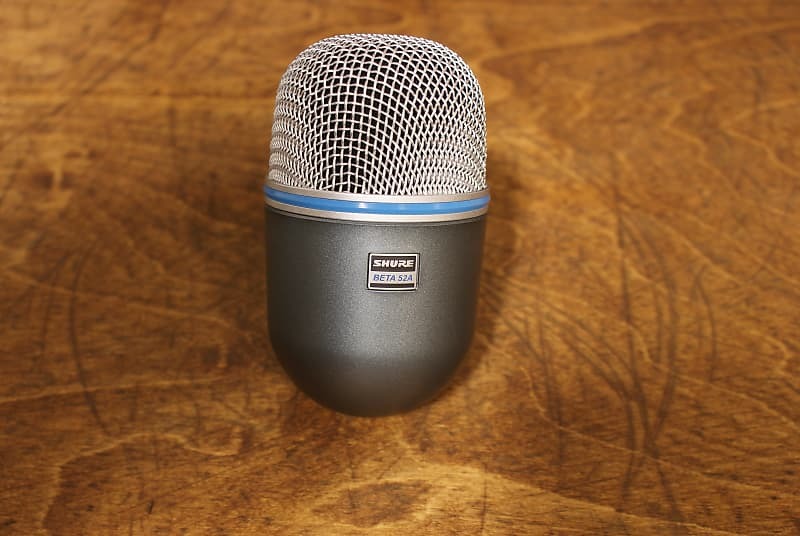 Микрофон для бас-барабана Shure BETA 52A Supercardioid Dynamic Bass Drum Microphone
Микрофон для бас-барабана Shure BETA 52A Supercardioid Dynamic Bass Drum Microphone