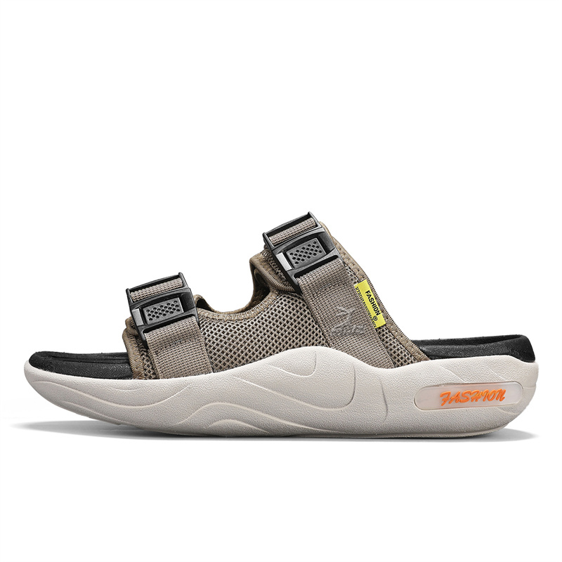 Тапочки-слайды мужские с противоскользящей подошвой Kangaroo head, Khaki
Тапочки-слайды мужские с противоскользящей подошвой Kangaroo head, Khaki