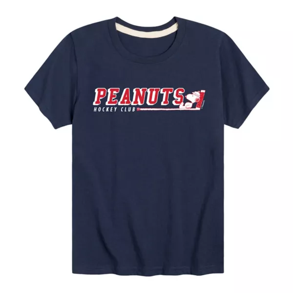 Футболка с принтом хоккейного клуба Peanuts Snoopy для мальчиков 8-20 лет Licensed Character, синий
Футболка с принтом хоккейного клуба Peanuts Snoopy для мальчиков 8-20 лет Licensed Character, синий