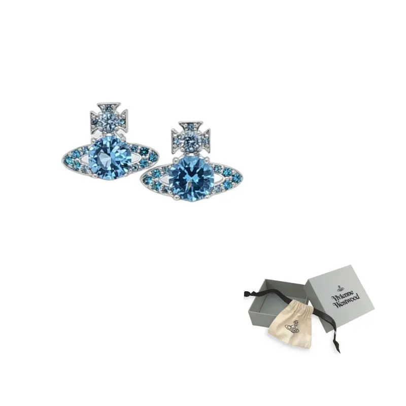 Исмения серьги Ismene Vivienne Westwood, светло-синий
Исмения серьги Ismene Vivienne Westwood, светло-синий