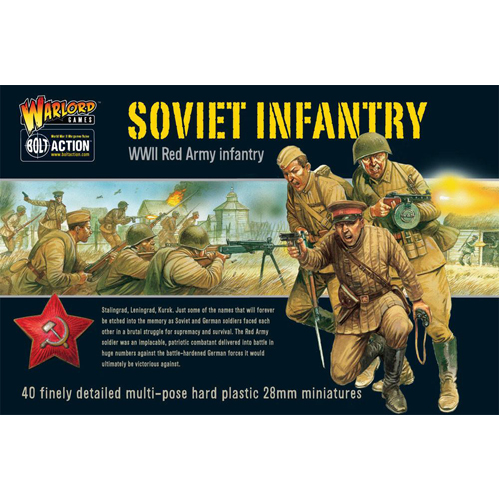 Фигурки Soviet Infantry Warlord Games
Фигурки Soviet Infantry Warlord Games
