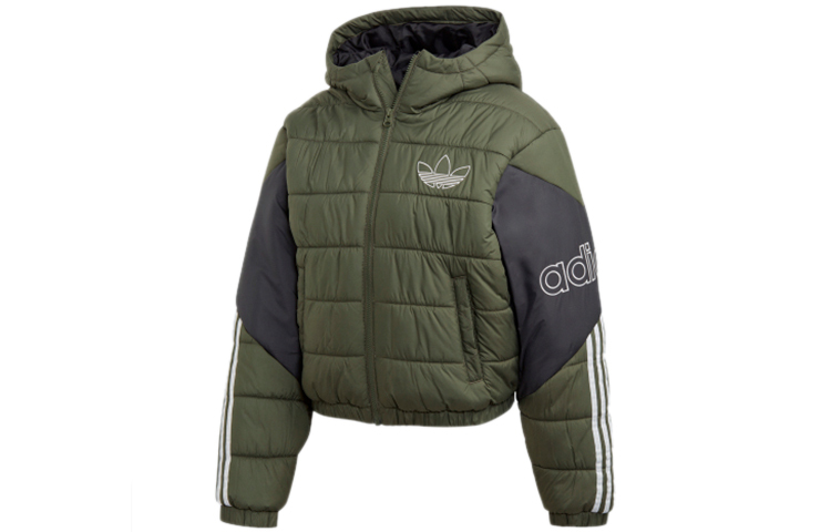 Женская стеганая куртка Adidas Originals, цвет Basic Green, Зеленый, Женская стеганая куртка Adidas Originals, цвет Basic Green 
Женская стеганая куртка Adidas Originals, цвет Basic Green, Зеленый, Женская стеганая куртка Adidas Originals, цвет Basic Green