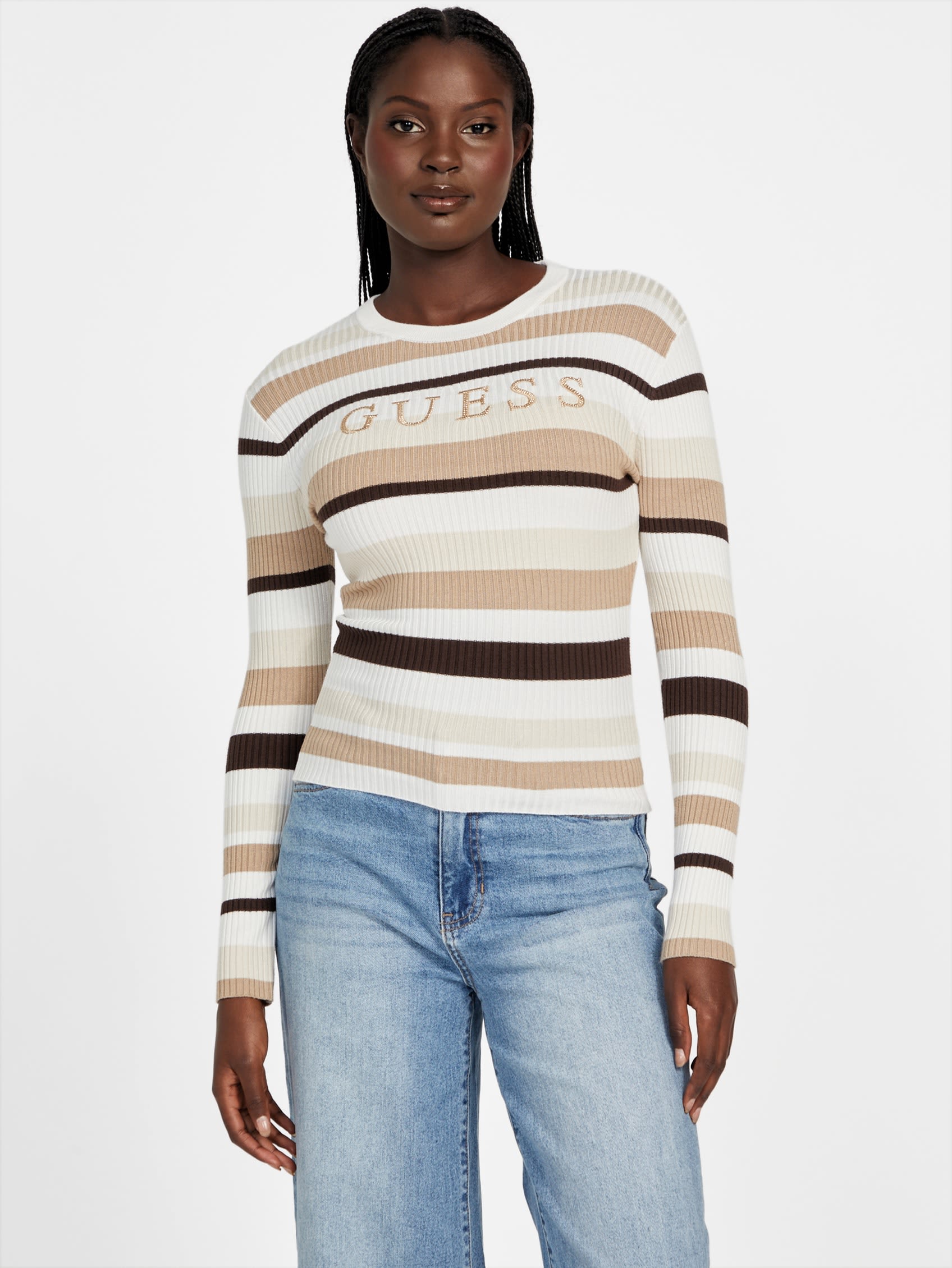 Свитер с логотипом Aggie Guess Factory, мультиколор
Свитер с логотипом Aggie Guess Factory, мультиколор