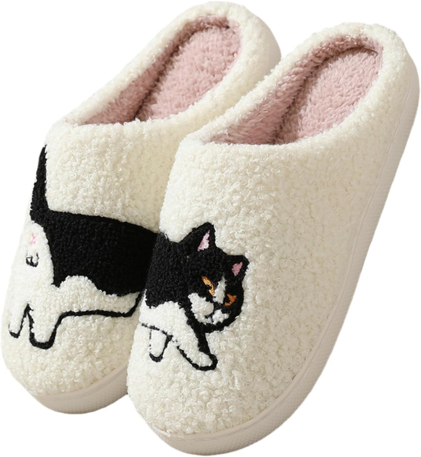 Женские домашние тапочки с животными, эластичные, удобные, ретро, с эффектом памяти, пушистые, мягкие, утепленные шерстью, теплые, с нескользящей подошвой, для дома и улицы, мужские тапочки-кеды с изображением кота Nbktnbaa, белый
Женские домашние тапочки с животными, эластичные, удобные, ретро, с эффектом памяти, пушистые, мягкие, утепленные шерстью, теплые, с нескользящей подошвой, для дома и улицы, мужские тапочки-кеды с изображением кота Nbktnbaa, белый