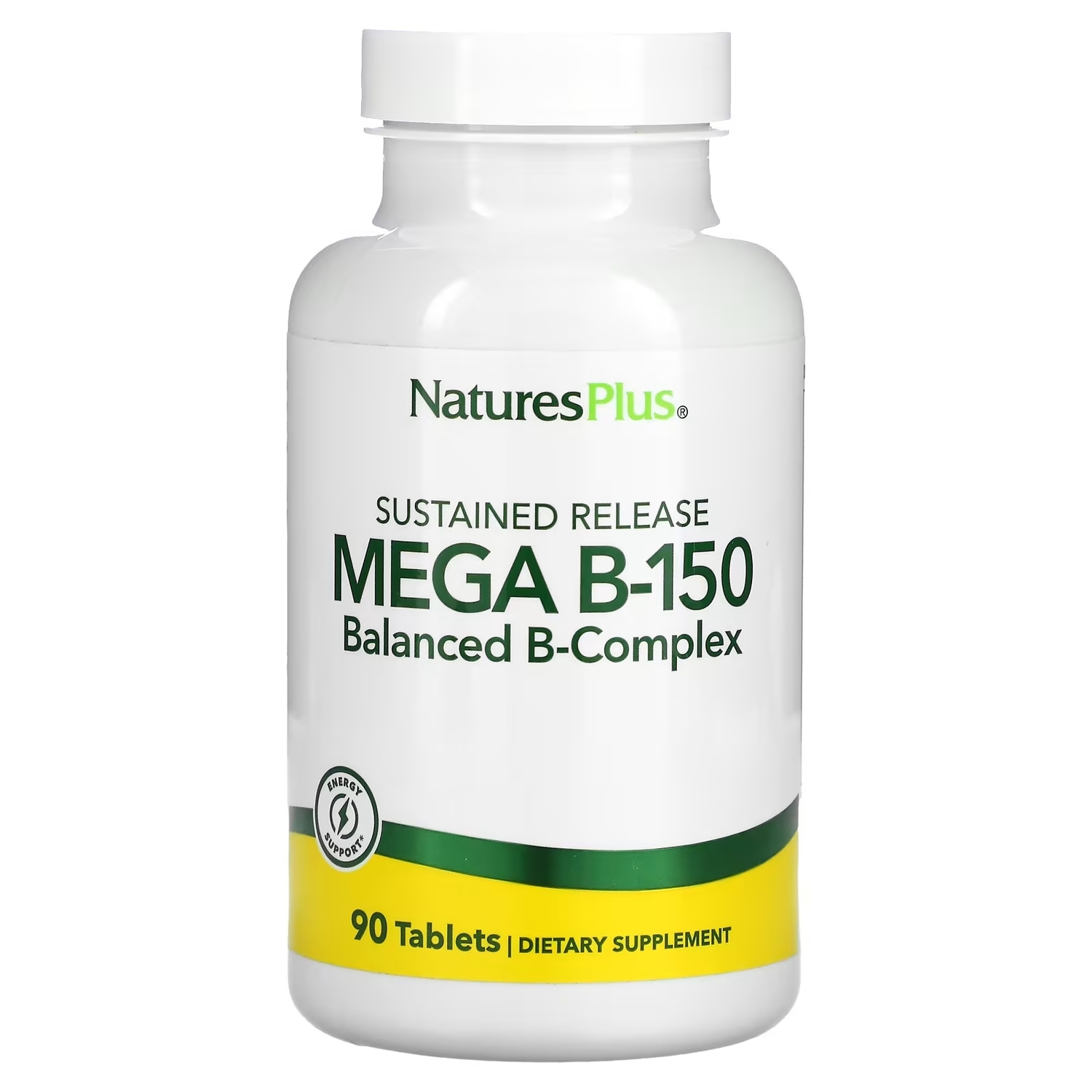 NaturesPlus Mega B-150 с замедленным высвобождением сбалансированный комплекс витаминов группы B, 90 таблеток
NaturesPlus Mega B-150 с замедленным высвобождением сбалансированный комплекс витаминов группы B, 90 таблеток