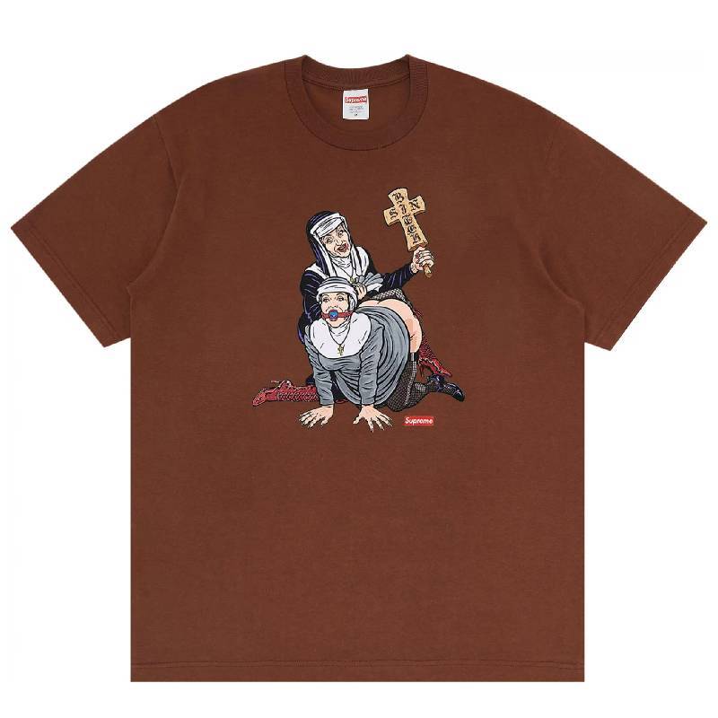 Футболка Supreme Nuns, коричневый
Футболка Supreme Nuns, коричневый