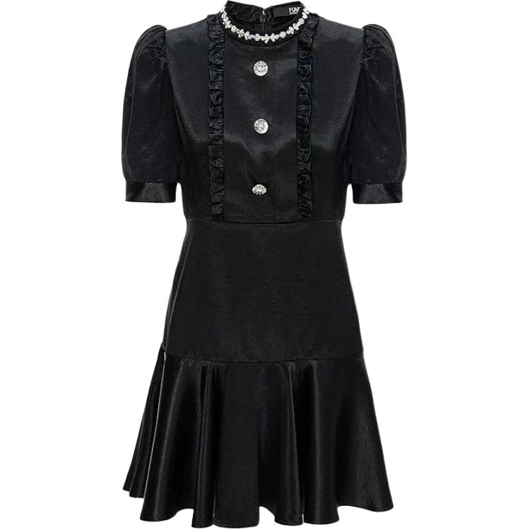 Платье с короткими рукавами KARL LAGERFELD KARL LAGERFELD / Karl Lagerfeld Jeans, черный
Платье с короткими рукавами KARL LAGERFELD KARL LAGERFELD / Karl Lagerfeld Jeans, черный